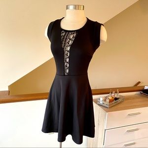 *3/$20* Pretty LBD, Deep V and Back in Lace